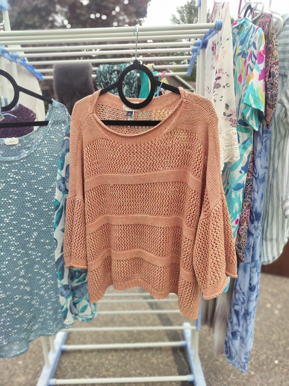 Universal Thread open-knit pullover sweater